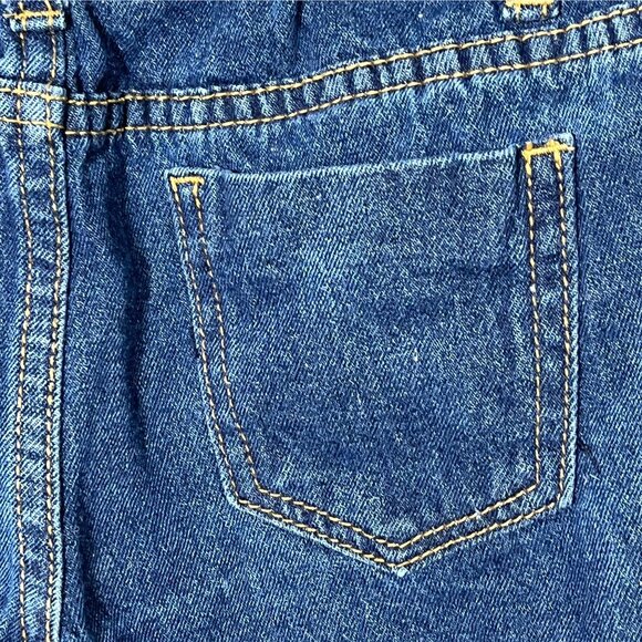 Hayden Girls Denim Shorts 11/12 Patchwork Boho Cut Offs Blue Jean Summer - Picture 6 of 6